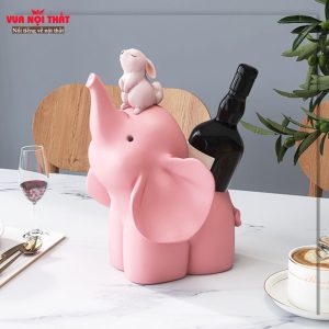 Giá để rượu hình chú voi PKTT03