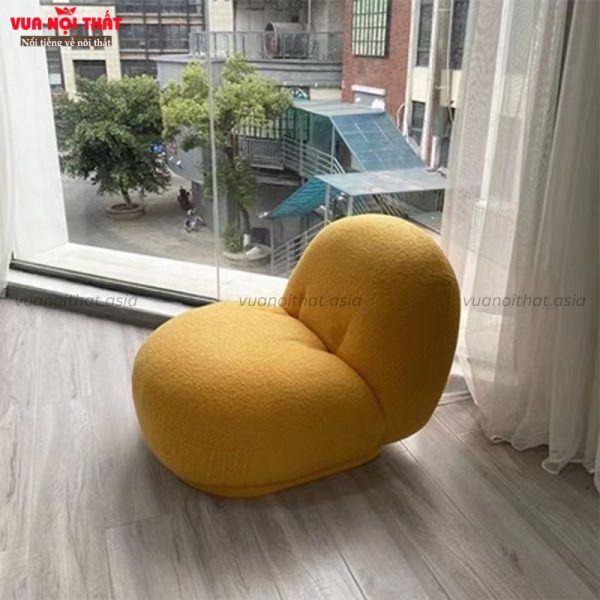 Ghế sofa đơn nhập khẩu GL19 màu vàng
