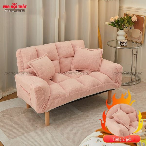 Ghế sofa thư giãn GL11 màu hồng