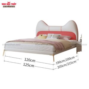 Kích thước giường công chúa cho bé gái GN01