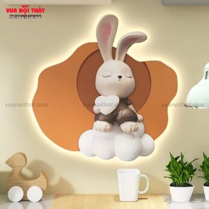 Tranh đèn LED 3D hình thỏ TT26 đẹp