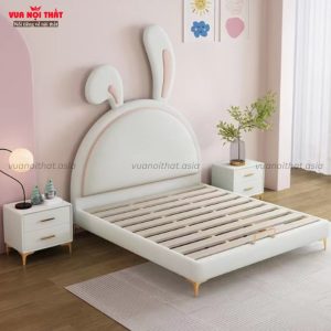 Giường ngủ cho bé hình thỏ GN06 an toàn với sức khỏe của bé