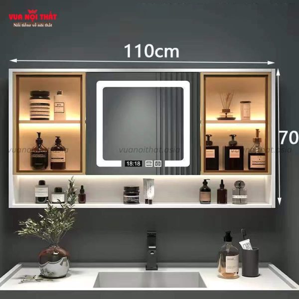 Tủ gương phòng tắm TG08 tạo tiện lợi cho người dùng
