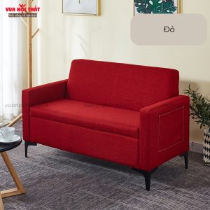 Ghế sofa cho căn hộ mini GSF05 màu đỏ