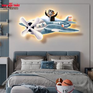 Tranh đèn 3D hoạt hình trang trí phòng ngủ TT71