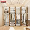 Tủ quần áo bằng nhựa hiện đại GD18