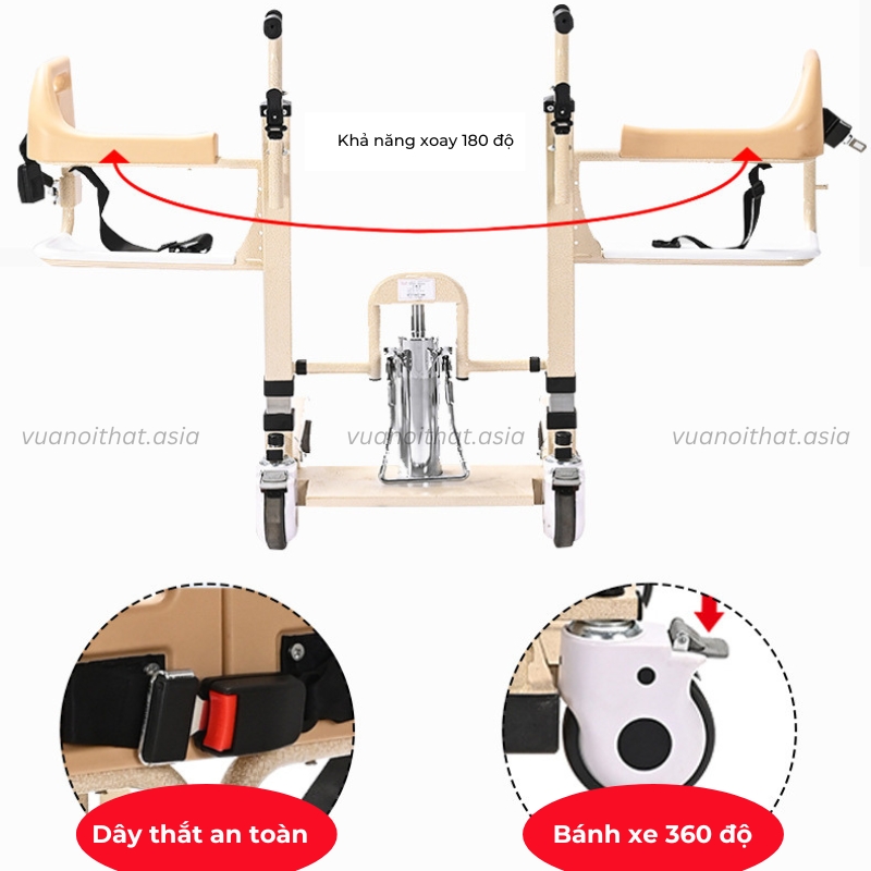 Ghế vệ sinh cho người già CSSK01 nhập khẩu