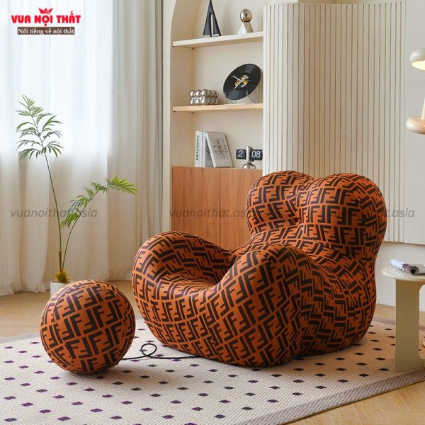 Ghế lười Big Mama Chair GL34 màu Fendi cam