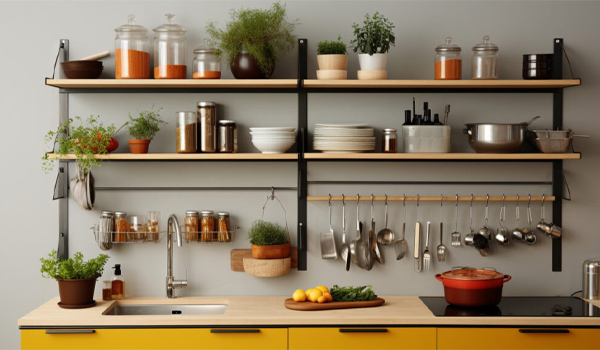 Phụ kiện nhà bếp giúp tối ưu hóa không gian, tăng hiệu quả sử dụng