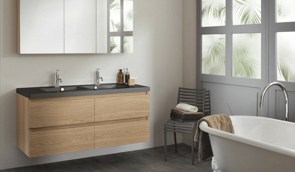 Tủ kệ đựng đồ nhà tắm là loại tủ hoặc kệ được thiết kế dành riêng cho không gian phòng tắm