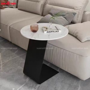 Đặc điểm nổi bật của bàn bên sofa mặt đá đẹp BSF70