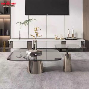 Tầm quan trọng của bàn sofa mặt kính trong không gian