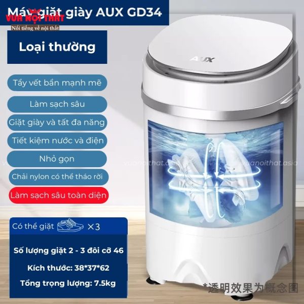 Máy giặt giày thể thao giá rẻ GD34