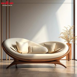 Ghế sofa gỗ phòng khách cao cấp GSF12