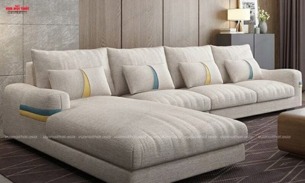 Sofa đơn giản bằng vải nỉ