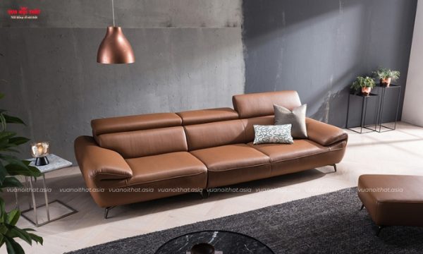 Ghế sofa da hiện đại, sang trọng