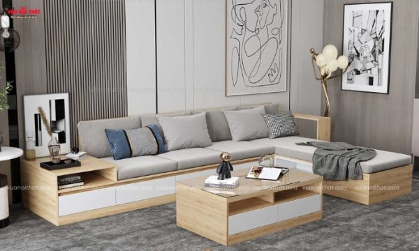 Ghế sofa gỗ hiện đại