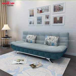 Sofa giường gấp màu tím