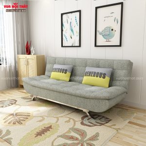 Sofa giường gấp màu xám nhạt