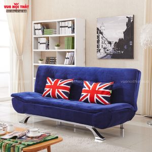 Sofa giường gấp màu xanh hoàng gia