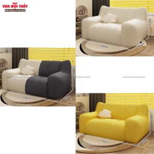 Ghế sofa đôi nhỏ gọn GSF14