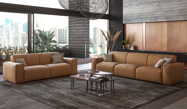 Sofa da có độ bền vượt trội & mang đến vẻ đẹp sang trọng cho không gian