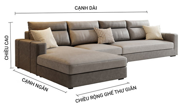 Ghế sofa gỗ chữ L có thiết kế đặc biệt, giúp tiết kiệm không gian 