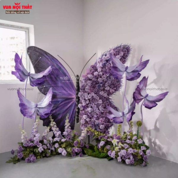 Bướm hoa decor studio nhập khẩu PKTT18