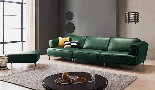 Màu sắc của ghế sofa ảnh hưởng lớn đến thẩm mỹ tổng thể của không gian phòng khách