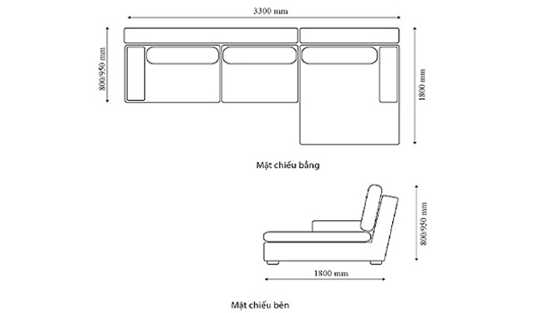 Đảm bảo chiếc sofa da bạn chọn không quá lớn hoặc quá nhỏ so với không gian