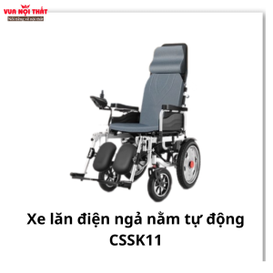 Xe lăn điện ngả nằm tự động Fuzhen CSSK11