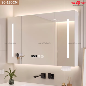 Tủ gương phòng tắm thông minh TG16 kích thước 90cm đến 160cm