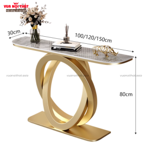 Bàn console trang trí mặt đá BTS16 có đa dạng kích thước