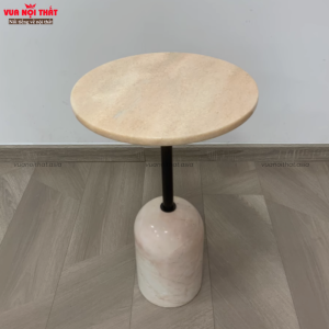 Bàn sofa góc tròn chân đá nhập khẩu chất lượng BSF94