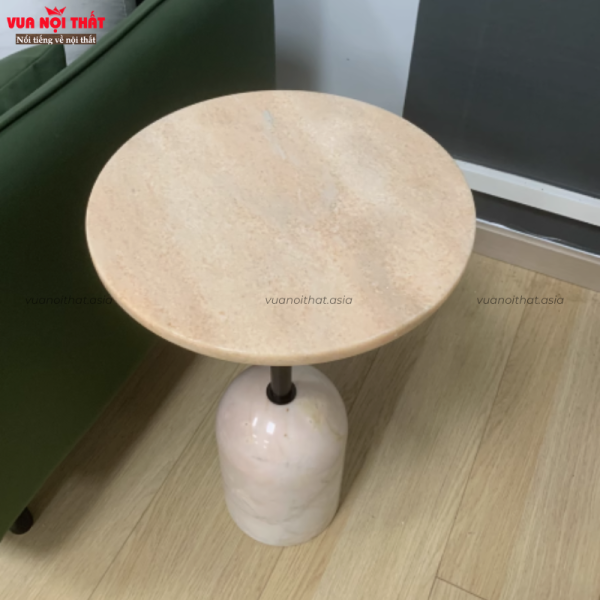 Đặc điểm nổi bật của bàn tròn trang trí chân đá cao cấp BSF94