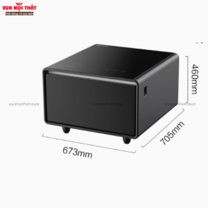 Bàn sofa tích hợp tủ lạnh BT-65 có kích thước nhỏ gọn phù hợp với nhiều không gian