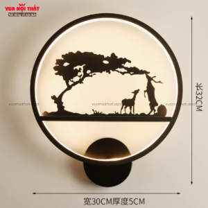 Kích thước của đèn gắn tường hình tròn DTT58