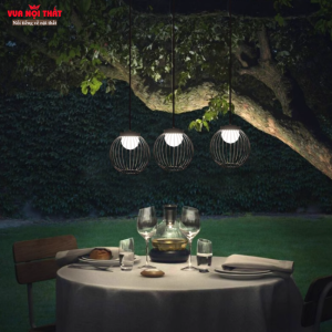 Đèn lồng decor ngoài trời nhập khẩu cao cấp DTT56