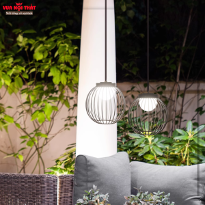 Đèn lồng decor ngoài trời cao cấp DTT56
