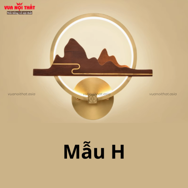 Đèn tường phong cách Trung Hoa DTT55 - Mẫu H