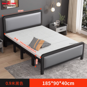 Giường gấp nhỏ gọn GN17 - 90cm - Đen
