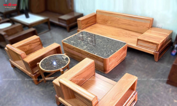 Bàn ghế sofa gỗ là gì?
