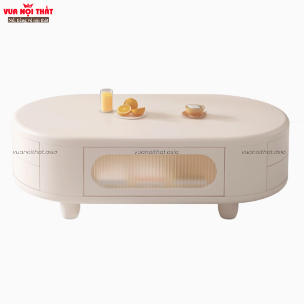 Đặc điểm nổi bật của bàn sofa hình bầu dục sang trọng BSF97