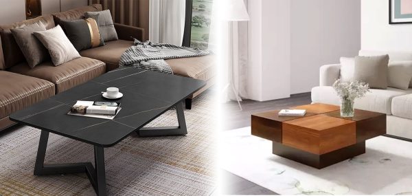 Bàn Trà Vuông Và Bàn Trà Chữ Nhật