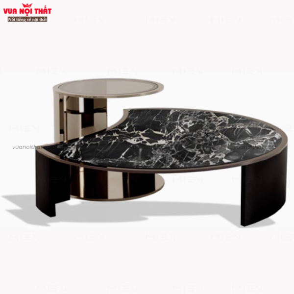 Bộ 2 bàn sofa đá cẩm thạch BSF99 được làm từ chất liệu cao cấp
