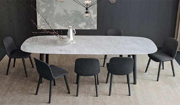 Bộ bàn ăn 6 ghế phù hợp với hầu hết không gian từ căn hộ chung cư, nhà phố đến biệt thự