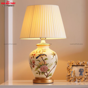 Đặc điểm nổi bật của đèn phòng ngủ cổ điển bằng gốm giá rẻ DTT59