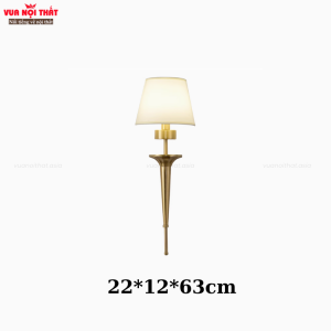 Kích thước đèn tường đồng hiện đại DTT65
