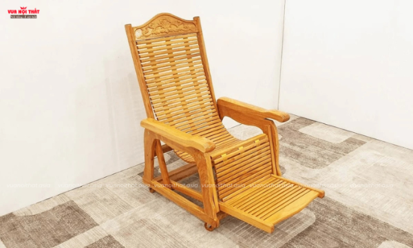 Vuanoithat - Đơn vị cung cấp ghế gỗ nằm giá rẻ, uy tín tại TPHCM