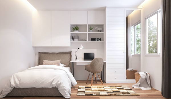 Giường 1m2 là loại giường có kích thước ngang 1m2 & chiều dài tiêu chuẩn từ 1m9 đến 2m